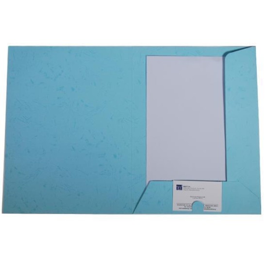 Νext φάκελος παρουσίασης (folder) leather skin μπλε 250γρ. Υ32x24εκ.