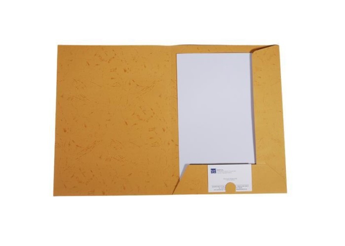 Νext φάκελος παρουσίασης (folder) skin μουσταρδί 250γρ. Υ32x24εκ. Δυνατότητα εκτύπωσης