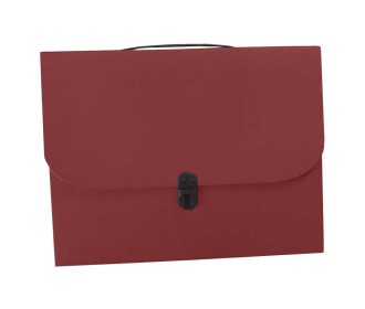Next τσάντα συνεδρίων με κούμπωμα classic μπορντώ Υ36x28x4εκ.