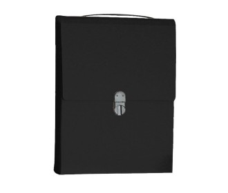 Next τσάντα συνεδρίων όρθια classic μαύρη Υ32x24x5εκ.