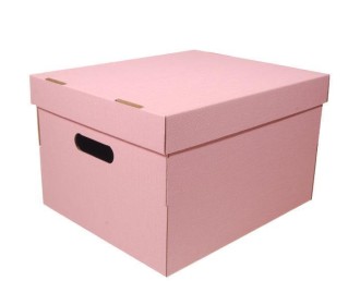 Νext κουτί nomad ροζ Α4 Υ19x30x25,5εκ.