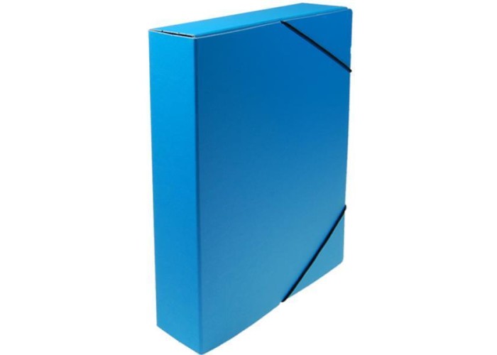 Νext κουτί με λάστιχο colors γαλάζιο Υ33.5x25x5εκ.