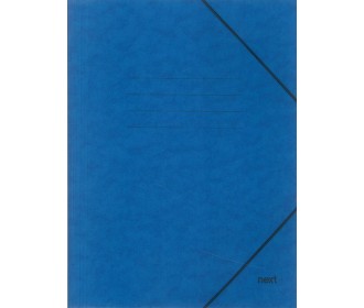 Next φάκελος με λάστιχο πρεσπάν μπλε Υ35x25x0εκ.  Δυνατότητα εκτύπωσης Next φάκελος με λάστιχο πρεσπάν μπλε Υ35x25x0εκ.  Δυνατότητα εκτύπωσης