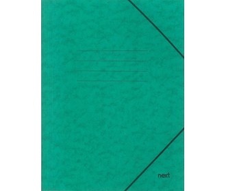 Next φάκελος με λάστιχο πρεσπάν πράσινος Υ35x25x0εκ.  Δυνατότητα εκτύπωσης