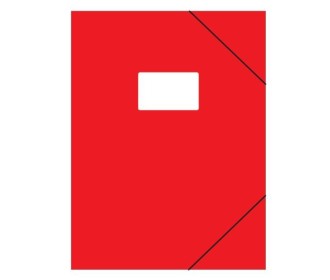 Next φάκελος με λάστιχο κόκκινο από ανακυκλωμένο χαρτόνι 400γρ. Υ35x25x0εκ.