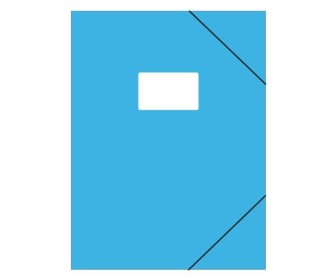 Next φάκελος με λάστιχο γαλάζιο από ανακυκλωμένο χαρτόνι 400γρ. Υ35x25x0εκ.