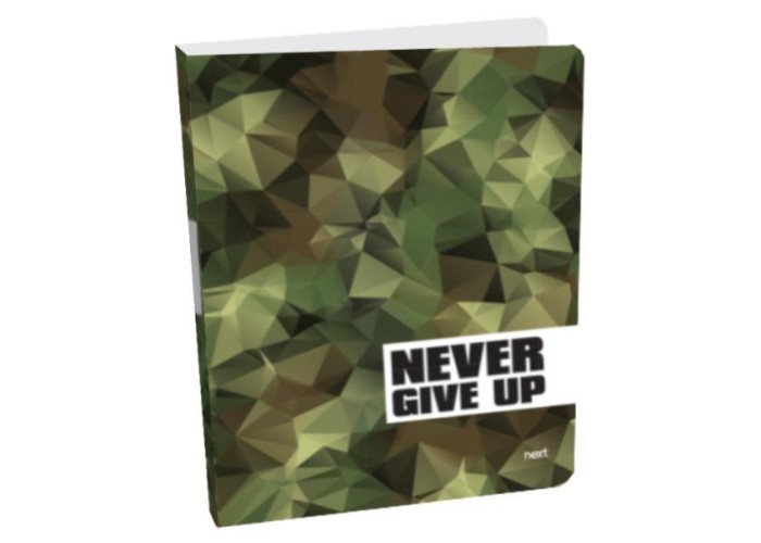 Next κλασέρ Never give up Υ32x26x4εκ.
