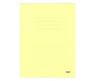 Next φάκελος αρχειοθέτησης με αυτιά μανίλα κίτρινος Υ35x25εκ.