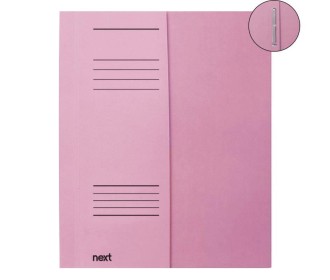 Next υποφάκελος με έλασμα μανίλα ροζ Υ31x25εκ. Next υποφάκελος με έλασμα μανίλα ροζ Υ31x25εκ.
