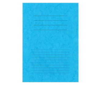 Next δίφυλλο παρουσίασης πρεσπάν γαλάζιο Υ30,5x22εκ.