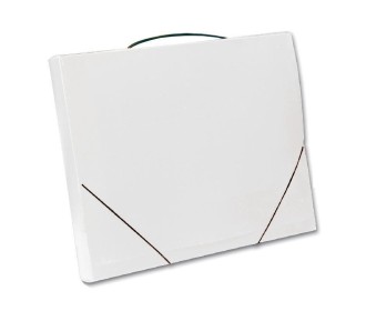 Next τσάντα συνεδρίων με λάστιχο PP διάφανη Υ35x26x4εκ.