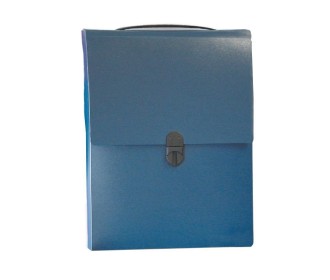 Next τσάντα συνεδρίων όρθια PP μπλε σκούρο Υ32x24x5εκ.