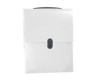 Next τσάντα συνεδρίων όρθια PP διάφανη Υ32x24x5εκ.