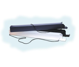 Next σχεδιοθήκη-τούμπα pp μπλε με κορδόνι 8x8x75εκ.