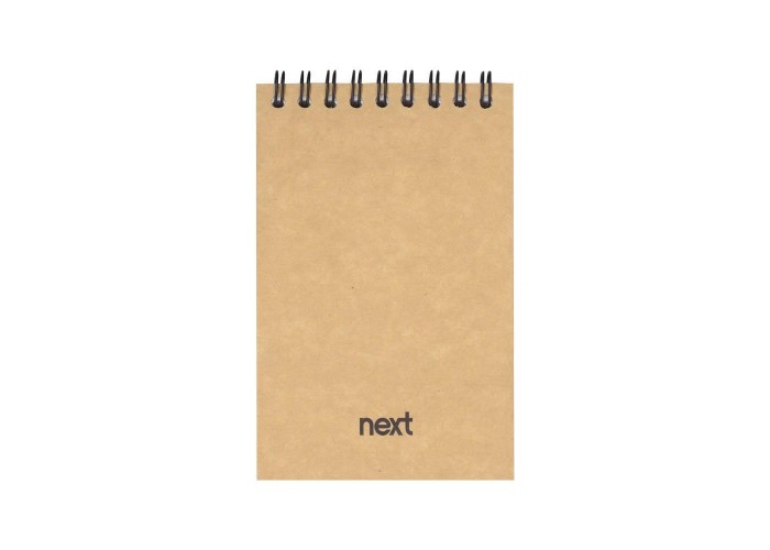 Next eco μπλοκ ριγέ 9x13εκ., 70 φύλλων