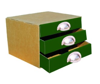 Next συρταριέρα 3 συρτάρια classic πράσινα Α5 Υ25x17x20εκ. Next συρταριέρα 3 συρτάρια classic πράσινα Α5 Υ25x17x20εκ.