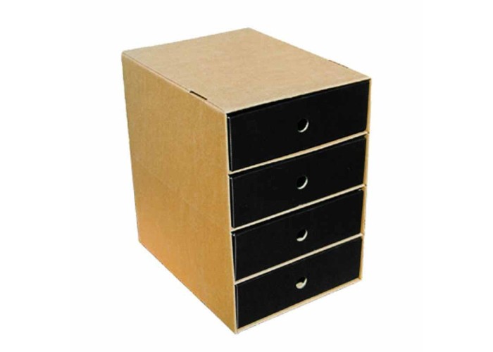 Next συρταριέρα classic μαύρη Α4 Y36x33x24εκ.