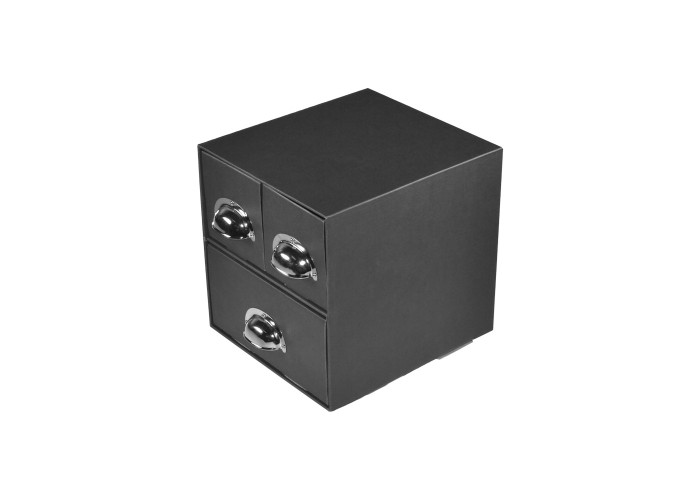 Next συρταριέρα 3συρτ. classic μαύρα - μεταλ. λαβές Υ21x22x23εκ. Next συρταριέρα 3συρτ. classic μαύρα - μεταλ. λαβές Υ21x22x23εκ.