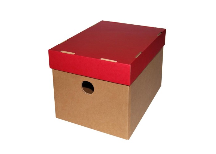 Νext κουτί classic κόκκινο καπάκι Α5 Υ16x16x22εκ. Νext κουτί classic κόκκινο καπάκι Α5 Υ16x16x22εκ.