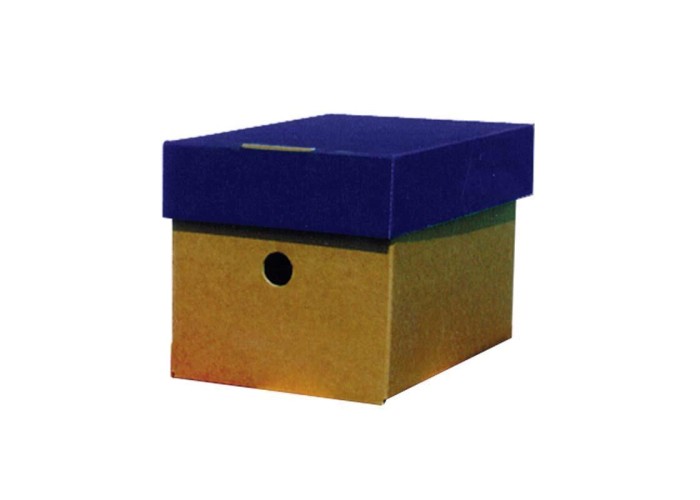 Νext κουτί classic μπλε καπάκι Α5 Υ16x16x22εκ.