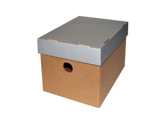 Νext κουτί classic γκρι καπάκι Α5 Υ16x16x22εκ. Νext κουτί classic γκρι καπάκι Α5 Υ16x16x22εκ.