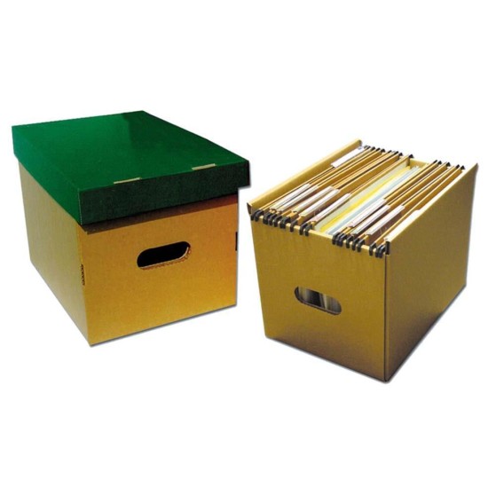 Νext κουτί κρεμαστων φακέλων καφέ πράσινο Υ25x25x34εκ. Νext κουτί κρεμαστων φακέλων καφέ πράσινο Υ25x25x34εκ.