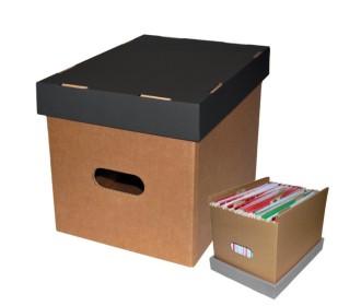 Νext κουτί κρεμαστων φακέλων καφέ μαύρο Υ25x25x34εκ. Νext κουτί κρεμαστων φακέλων καφέ μαύρο Υ25x25x34εκ.