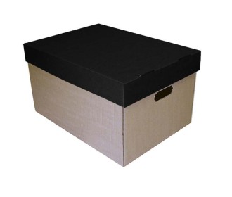 Νext κουτί μαύρο καπάκι Υ30x53x38εκ. Νext κουτί μαύρο καπάκι Υ30x53x38εκ.