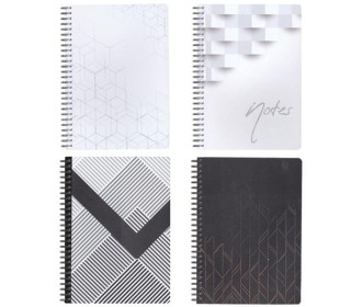 Next fine lines τετράδιο σπιράλ 17x25εκ. 2θεμ., 70φ.