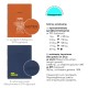 Next natural τετράδιο σπιράλ 17x25εκ. 2θεμ., 70φ. Δυνατότητα εκτύπωσης