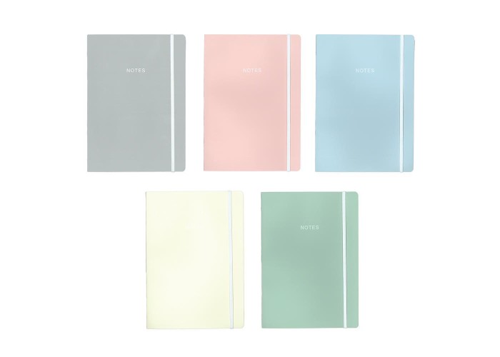 Next τετράδιο smooth pastels flexi 21x29εκ. 2θεμ. 80φ.