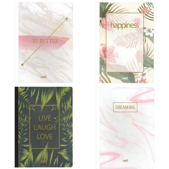 Next τετράδιο dreams flexi 21x29εκ. 2θεμ. 80φ. Next τετράδιο dreams flexi 21x29εκ. 2θεμ. 80φ.