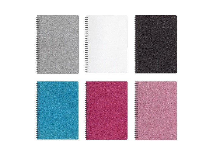 Next glitter τετράδιο σπιράλ 17x25εκ. 2θεμ. 70φ. Next glitter τετράδιο σπιράλ 17x25εκ. 2θεμ. 70φ.