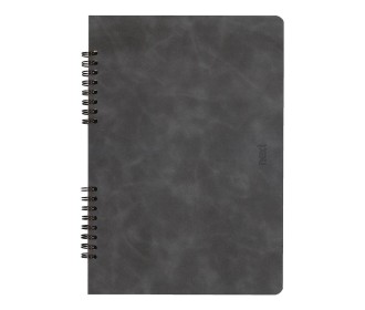 Next Premium τετράδιο σπιράλ γκρι 4 θέματα 140 φύλλα 17x25εκ. Next Premium τετράδιο σπιράλ γκρι 4 θέματα 140 φύλλα 17x25εκ.