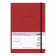 Next Undated daily planner premium flexi κόκκινο 14x20,5εκ.