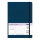 Next Undated daily planner premium flexi μπλε 14x20,5εκ.