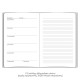 Next Undated weekly planner premium flexi μπλε 14x20,5 εκ.