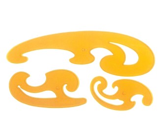 Ark σετ καμπυλόγραμμα 3τεμ,