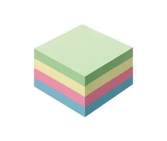 Αυτοκόλλητα χαρτάκια χρωματιστά 7,6x7,6εκ. 400φ. Αυτοκόλλητα χαρτάκια χρωματιστά 7,6x7,6εκ. 400φ.