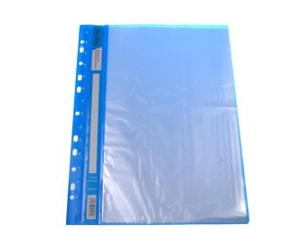 Σούπλ 10 θήκες pp μπλε, Α4 που κλασάρεται Σούπλ 10 θήκες pp μπλε, Α4 που κλασάρεται