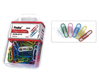 Συνδετήρες χρωματιστοί 28χιλ. 100τεμ. Συνδετήρες χρωματιστοί 28χιλ. 100τεμ.