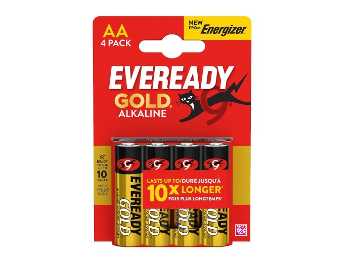 Energizer eveready gold αλκαλικές μπαταρίες ΑΑ 4 μινιόν Energizer eveready gold αλκαλικές μπαταρίες ΑΑ 4 μινιόν