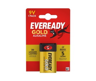 Energizer eveready gold αλκαλική μπαταρία 9V Energizer eveready gold αλκαλική μπαταρία 9V