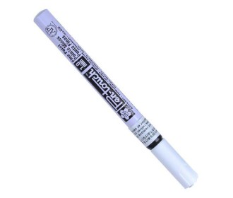 Sakura μαρκαδόρος μεταλλικός λευκός 1mm F Sakura μαρκαδόρος μεταλλικός λευκός 1mm F