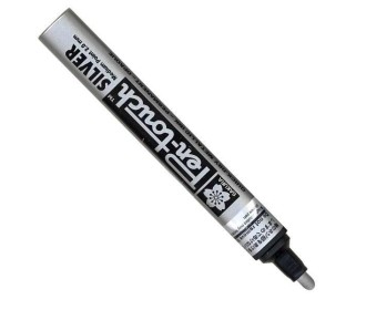 Sakura μαρκαδόρος μεταλλικός ασημί 2mm Μ Sakura μαρκαδόρος μεταλλικός ασημί 2mm Μ