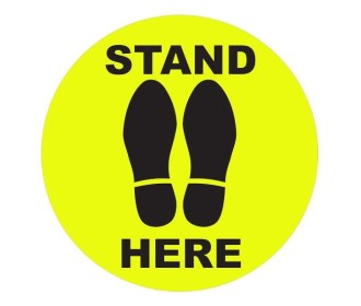 Αυτοκόλλητο δαπέδου 