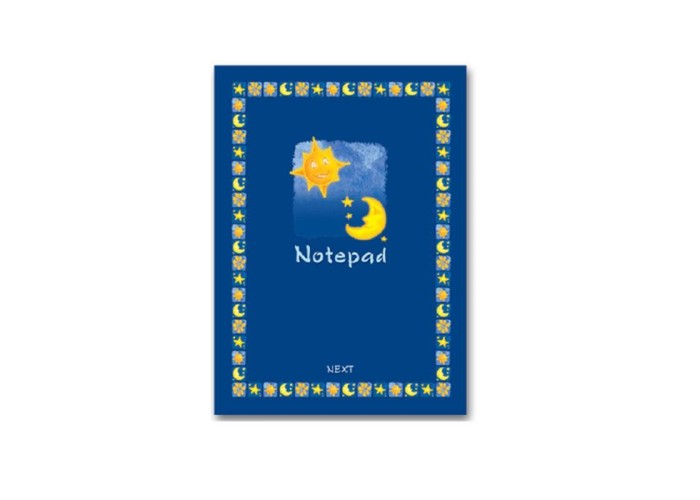 Μπλοκ σημειώσεων φεγγάρι 21x29εκ.