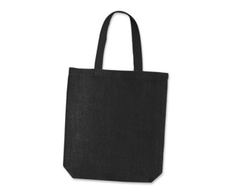 Τσάντα, Y38x8x38εκ από γιούτα/λινάτσα σε μαύρο χρώμα Τσάντα, Y38x8x38εκ από γιούτα/λινάτσα σε μαύρο χρώμα