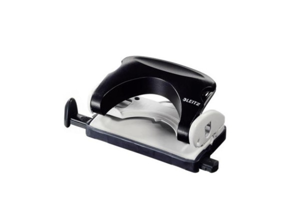 Leitz Περφορατέρ 12 φύλλων με οδηγό, διάφορα χρώματα Leitz Περφορατέρ 12 φύλλων με οδηγό, διάφορα χρώματα