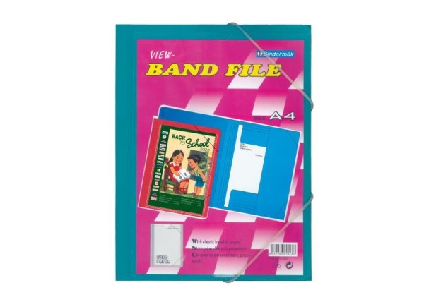 Bindermax φάκελος με λάστιχο PP πράσινο Α4 Υ35x25εκ. Bindermax φάκελος με λάστιχο PP πράσινο Α4 Υ35x25εκ.